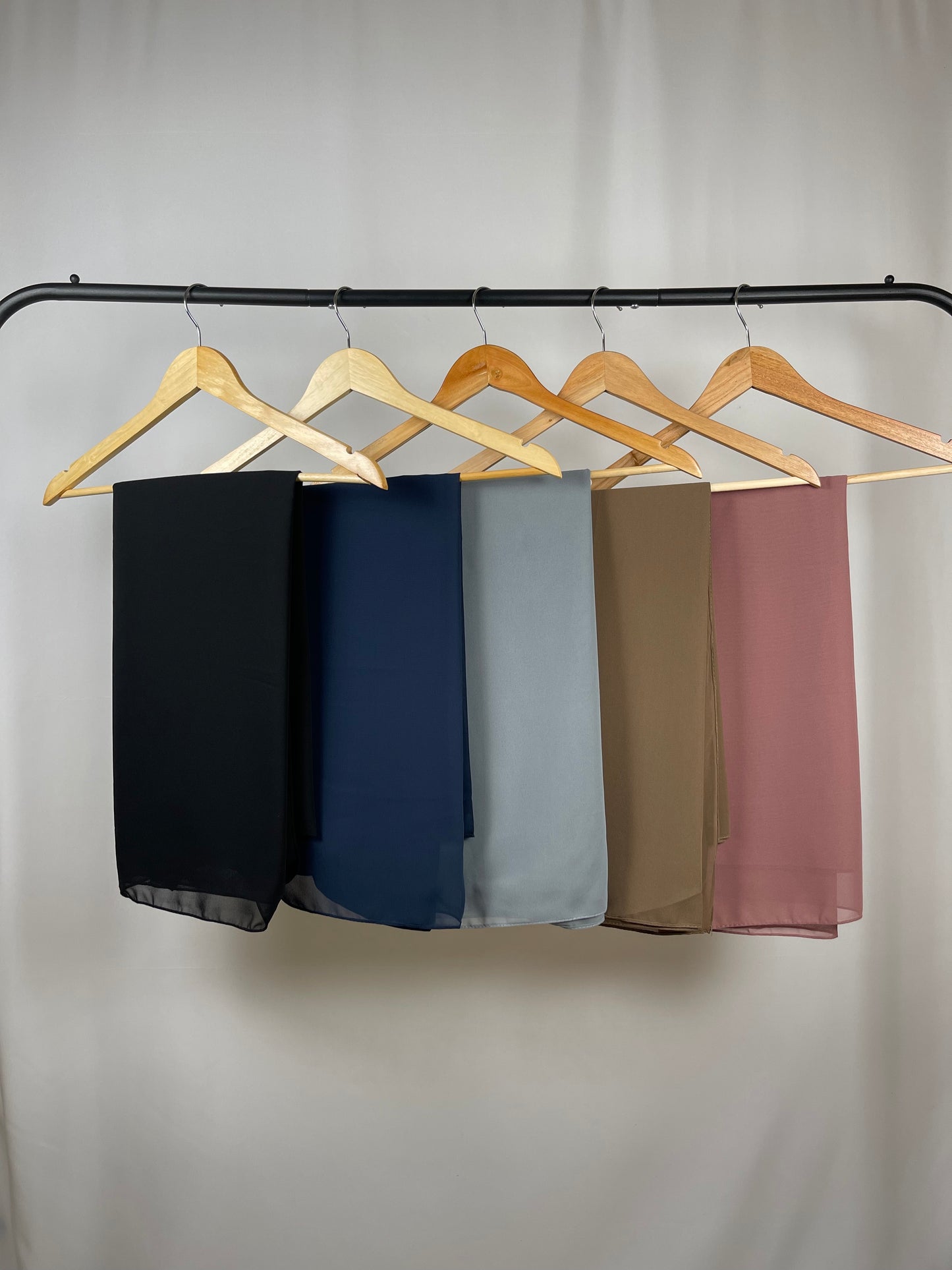 LIGHTWEIGHT AND PLAIN BASIC CHIFFON HIJABS