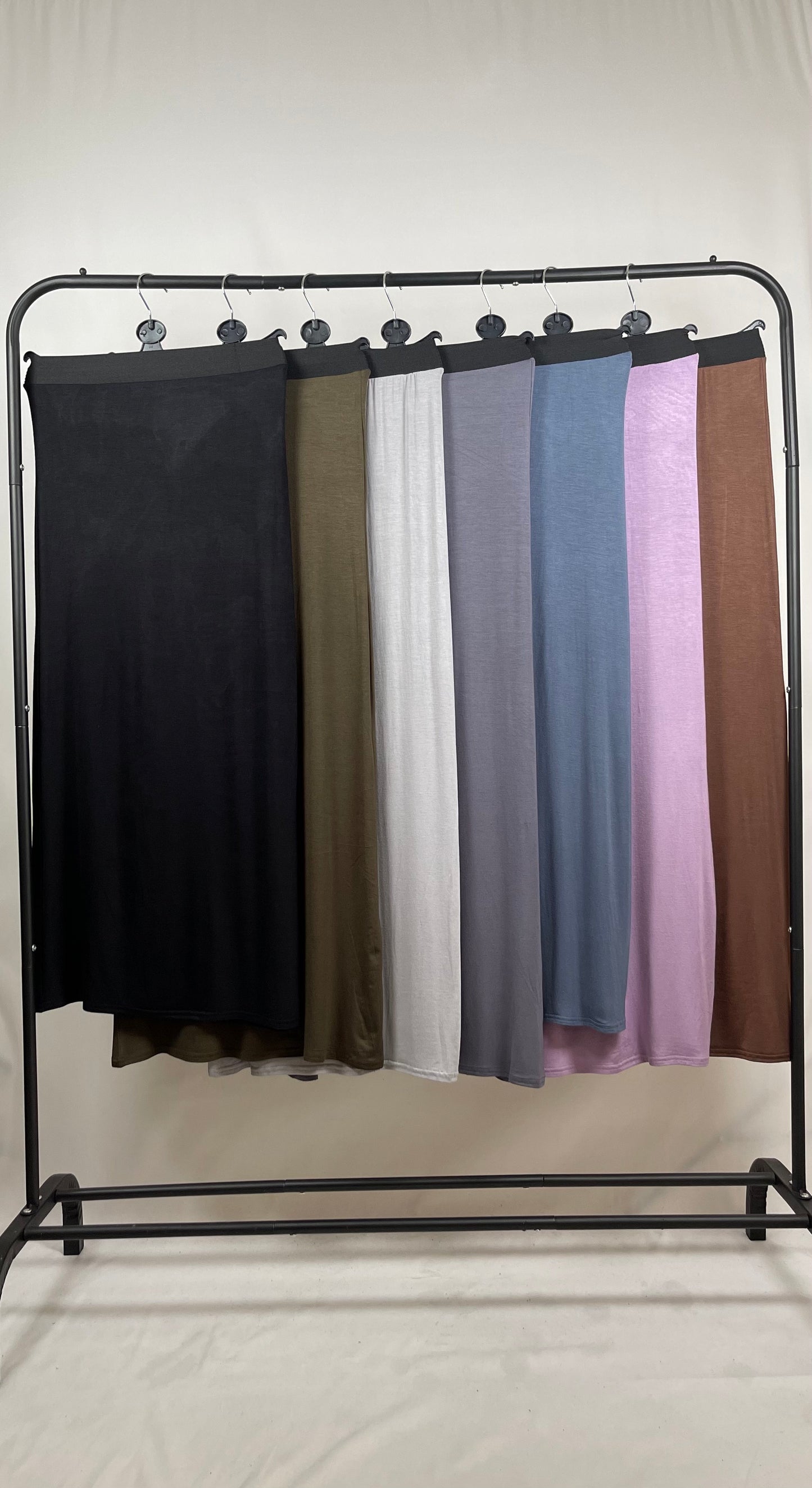 STRETCHY AND PLAIN COMFORTABLE LONG PENCIL SKIRTS