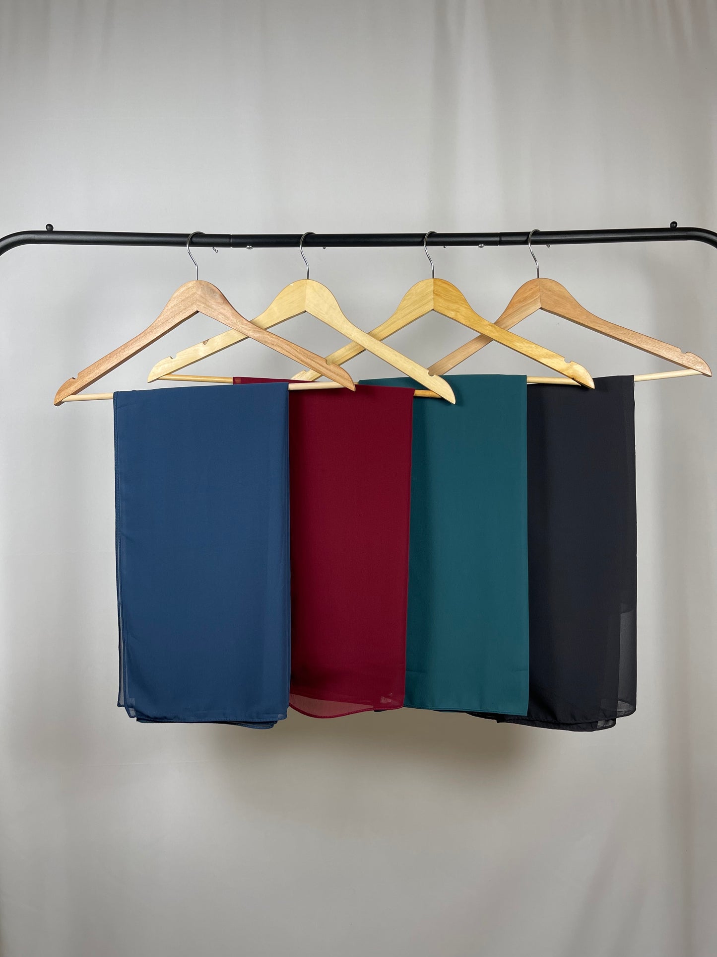 LIGHTWEIGHT AND PLAIN BASIC CHIFFON HIJABS